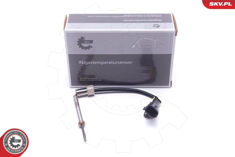 Sensor, exhaust gas temperature